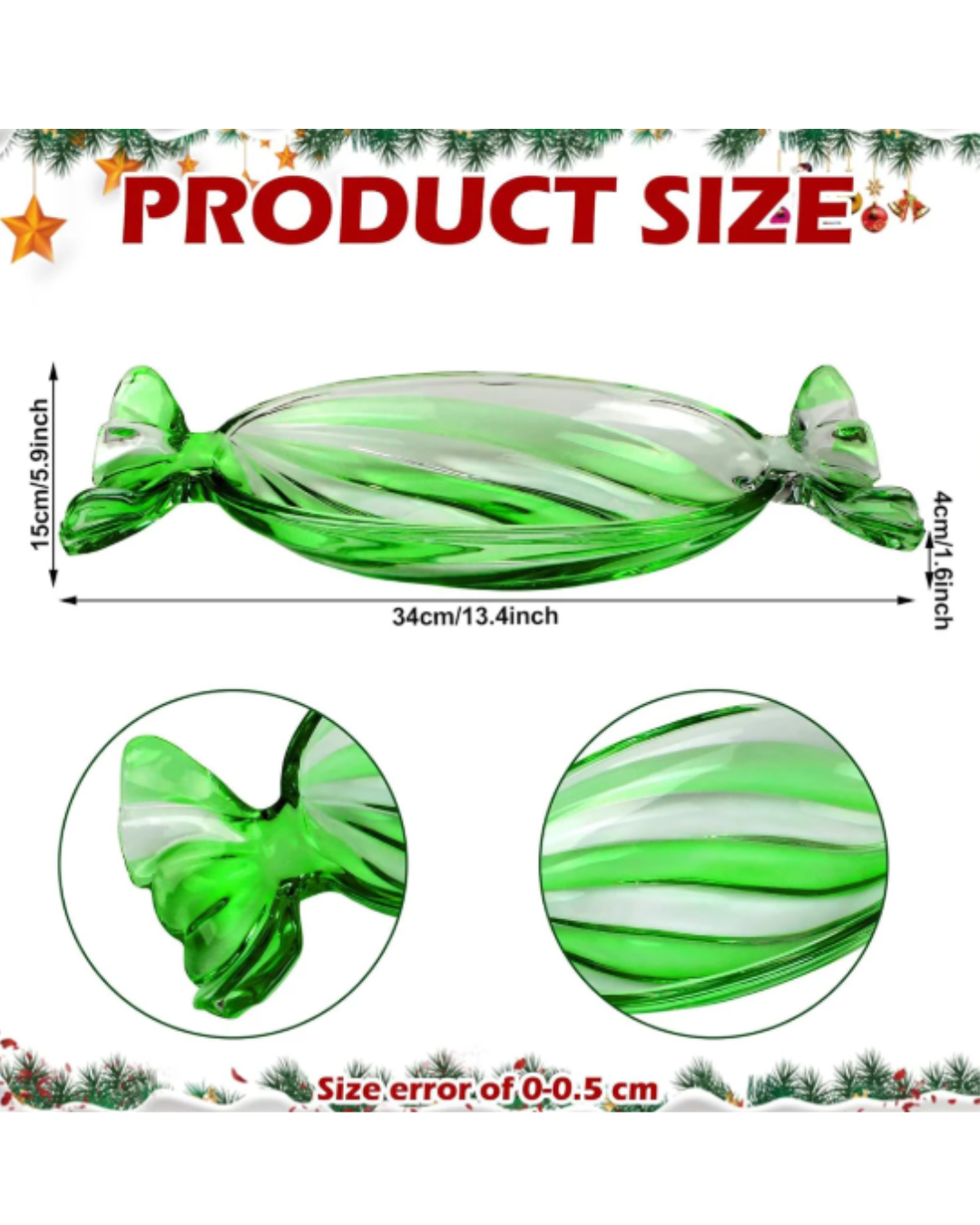 Peppermint Serving Platter