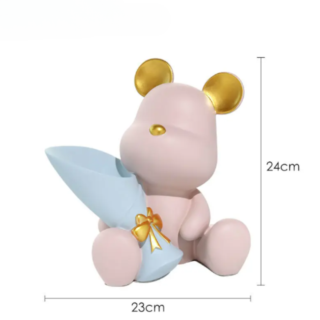 Bouquet Bear Vase