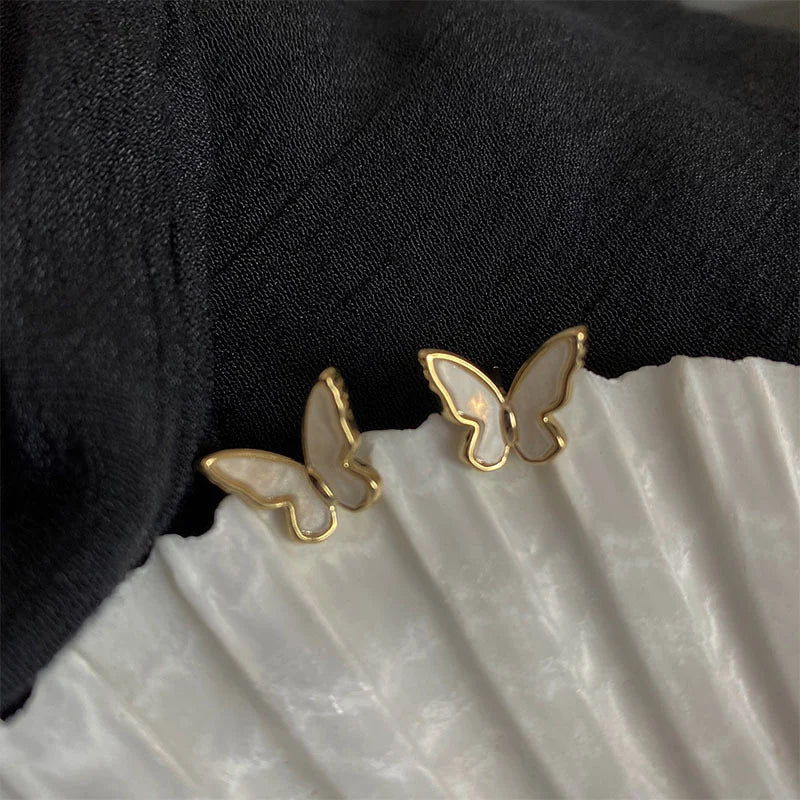 Bianca Butterfly Studs