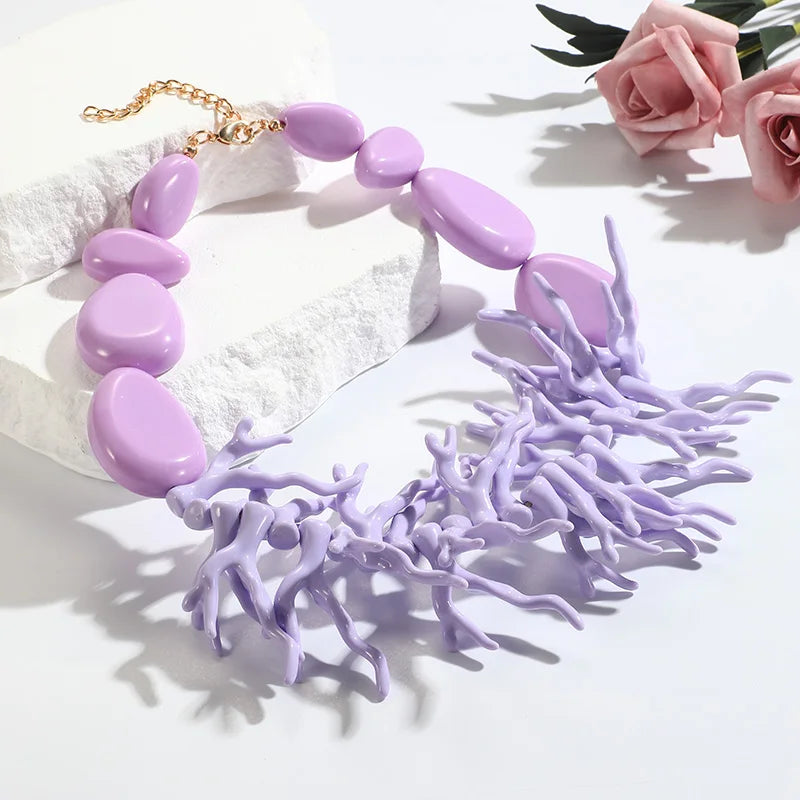Cami Coral Necklace