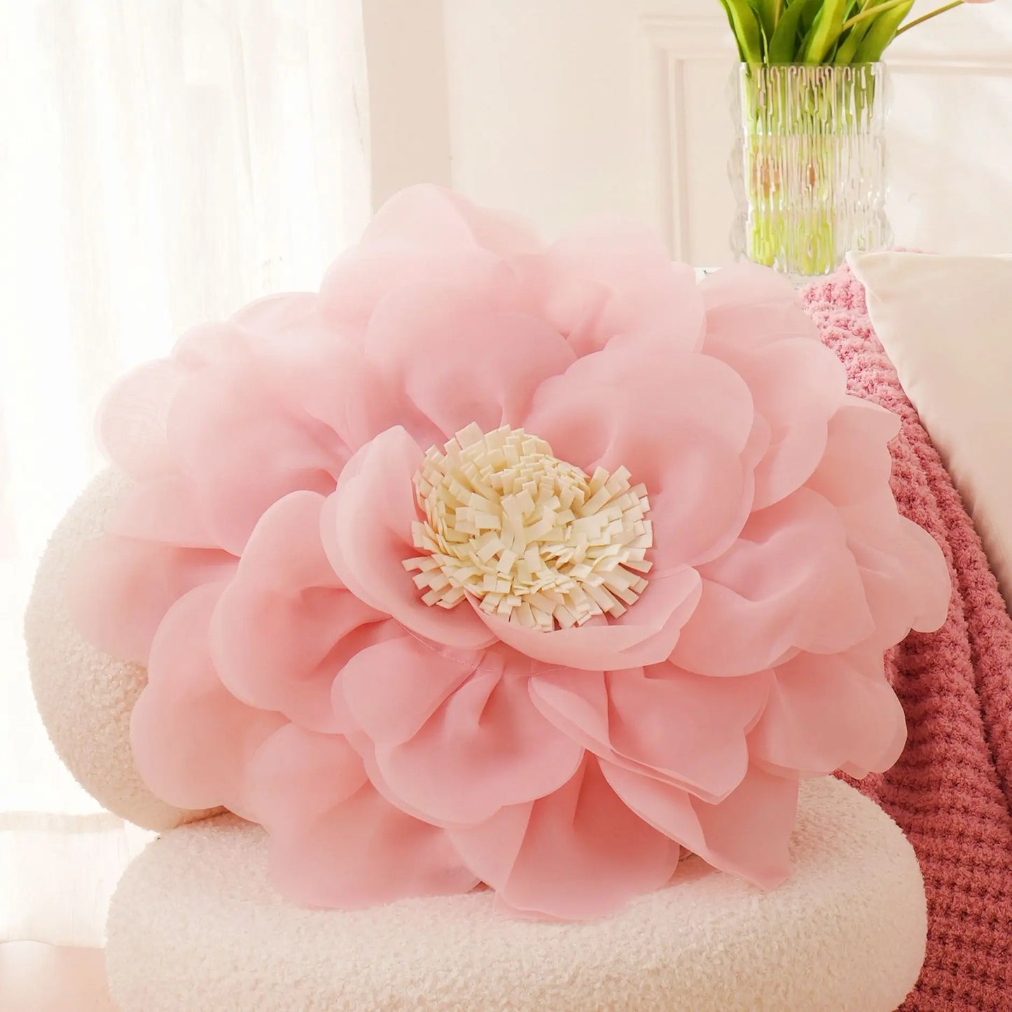Peony Cushion Cover