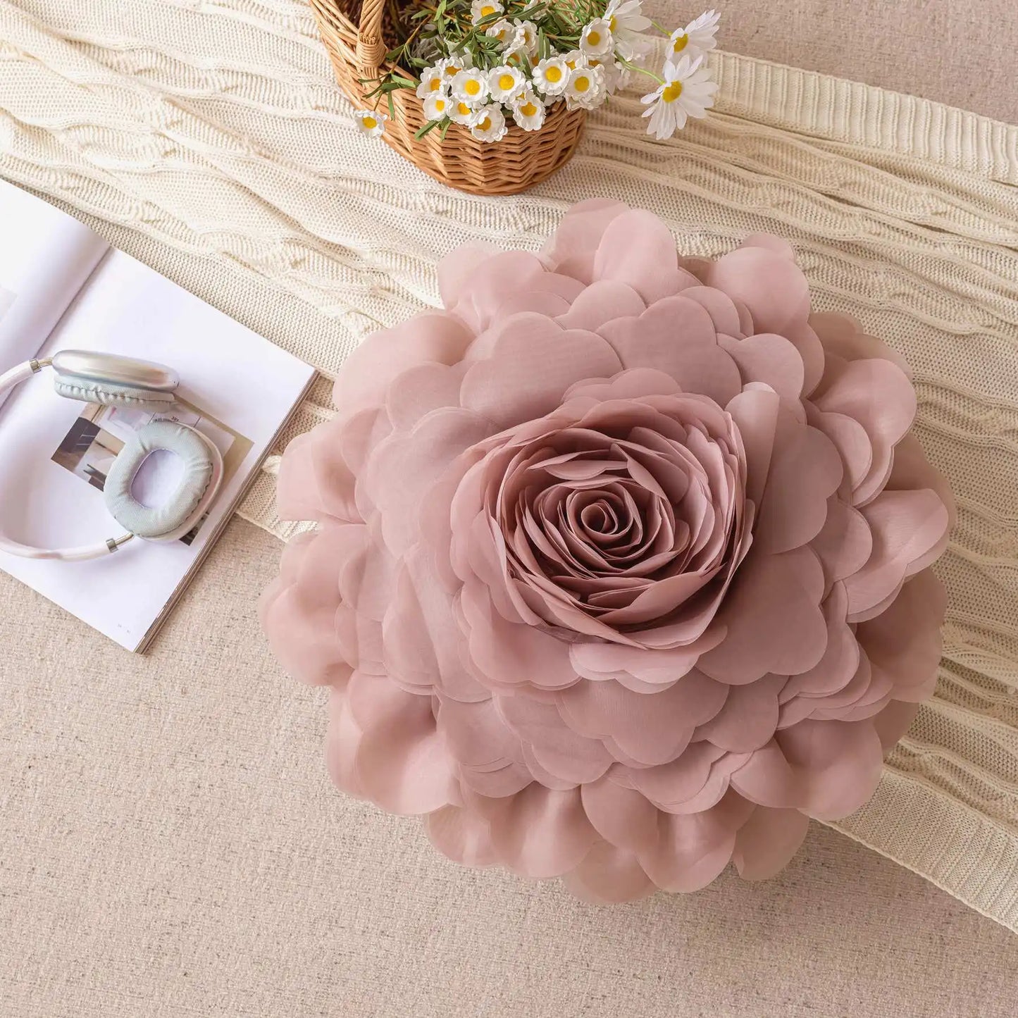 Rose Cushion Cover