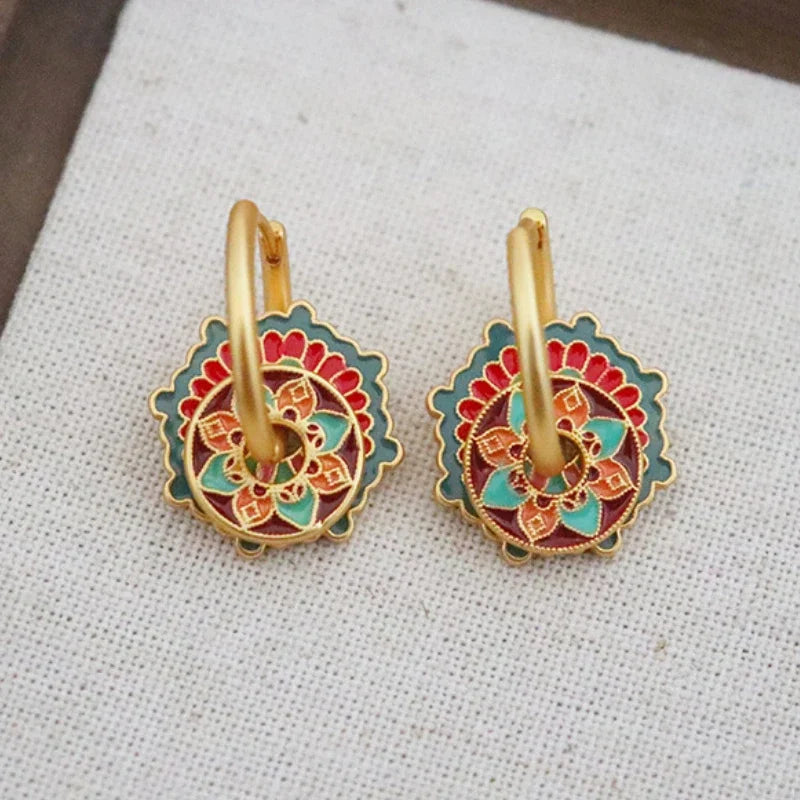 Mandii Mandala Earrings