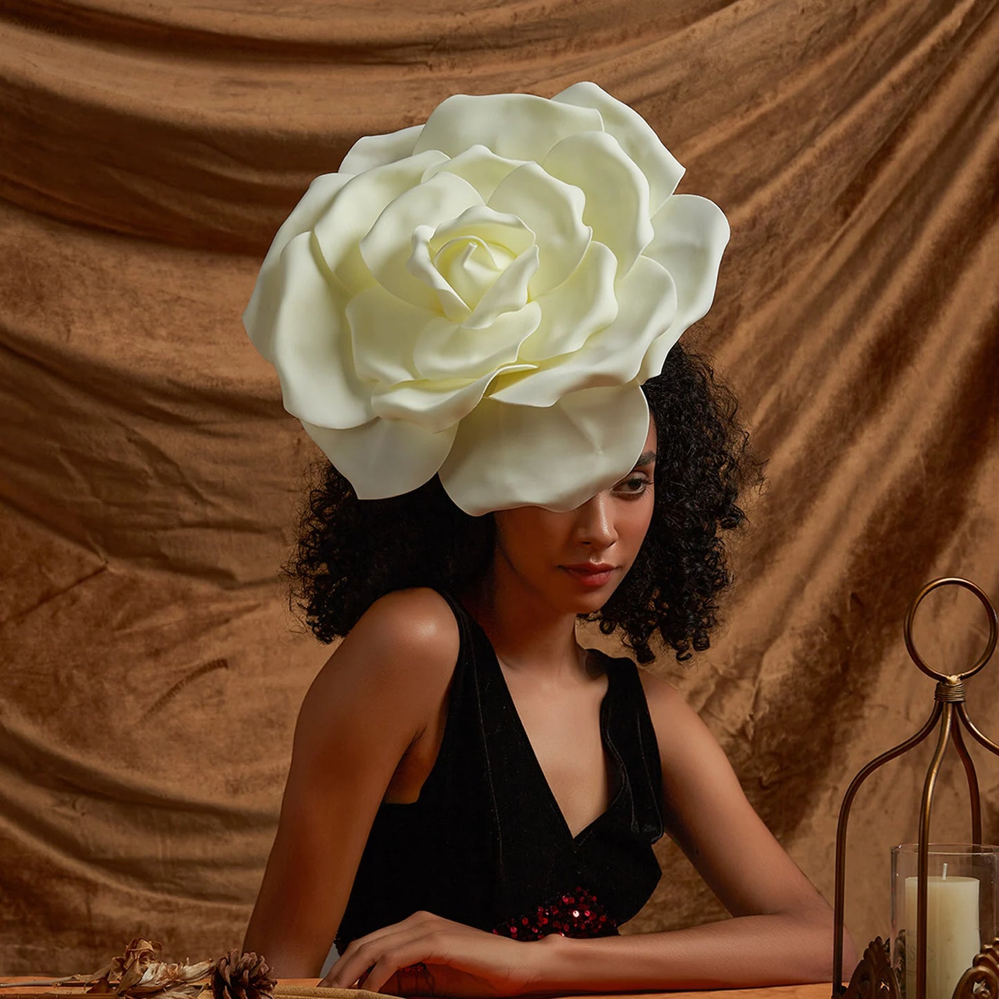 Derby Rose Fascinator