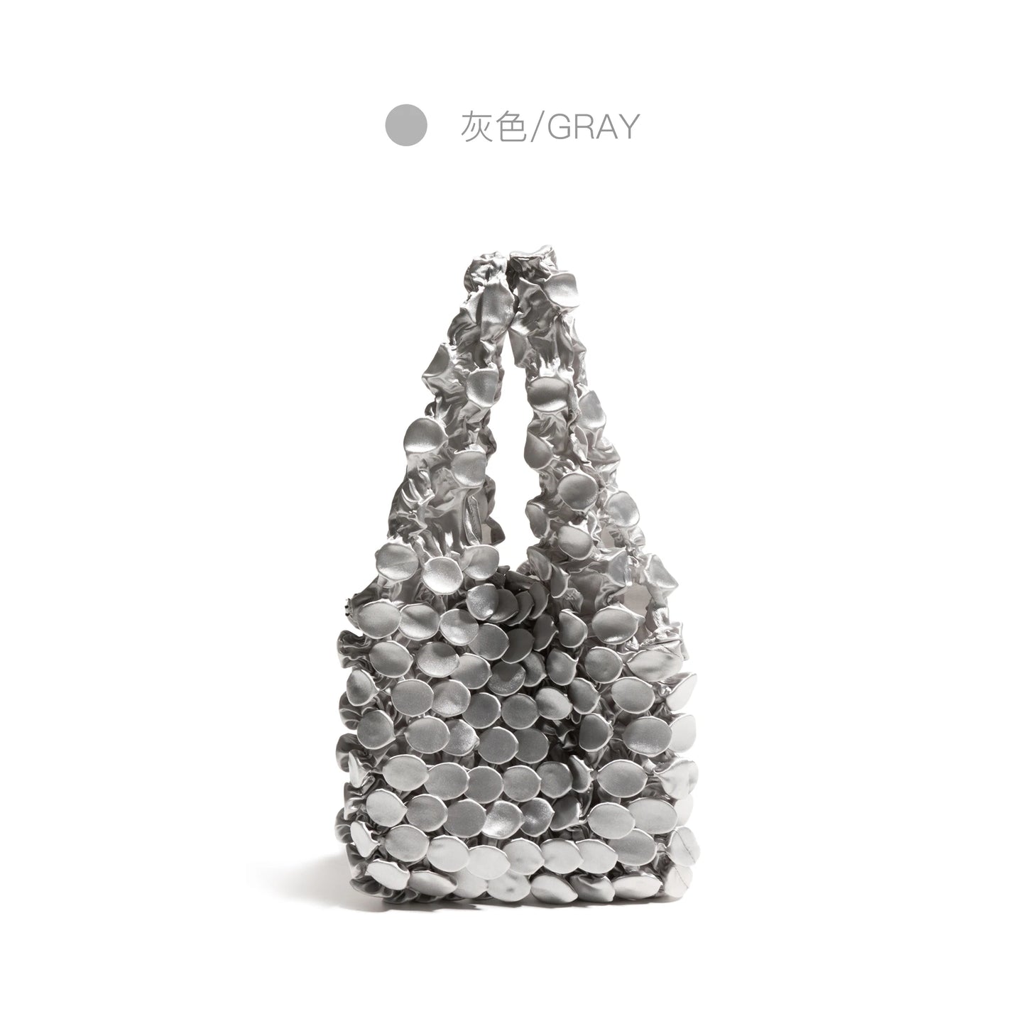 Rochelle Ruched Bubble Tote