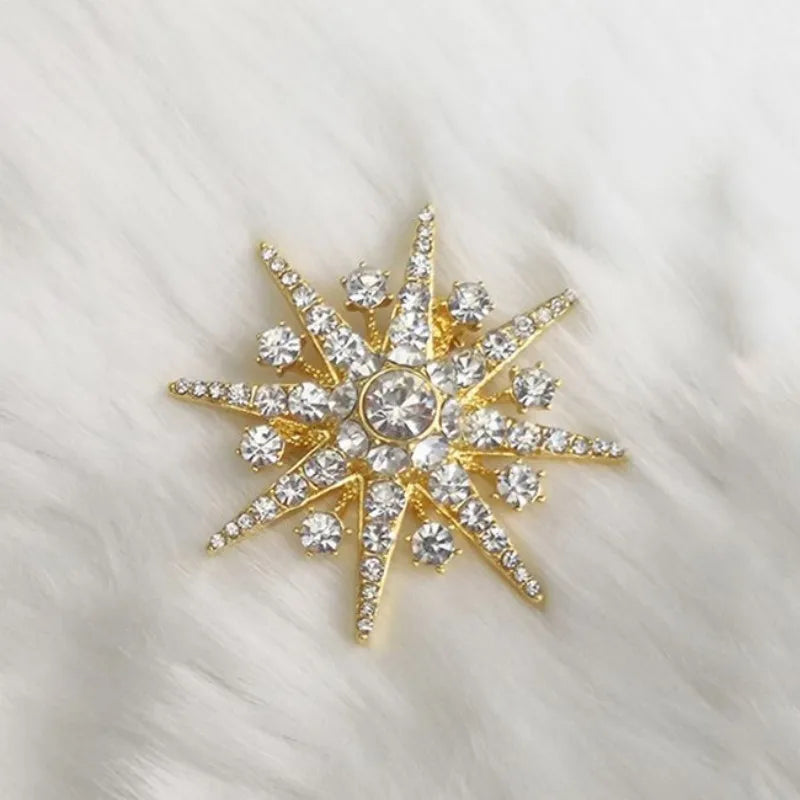 Starr Snowflake Brooch