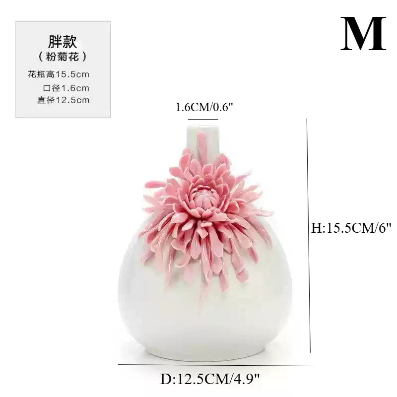 Rosé Bloom Vase