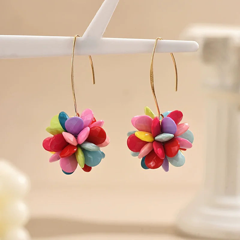 Chroma Floral Earrings