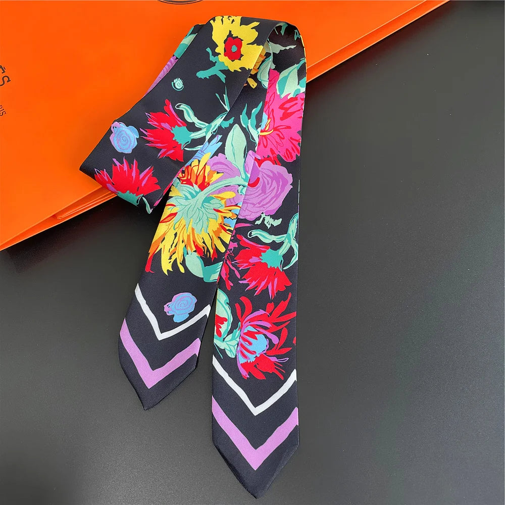 Lila Twill Scarf