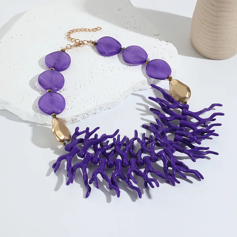 Cami Coral Necklace