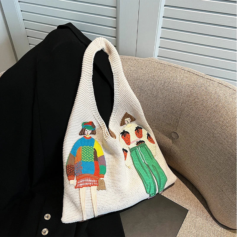 Korea Style Weave Sac