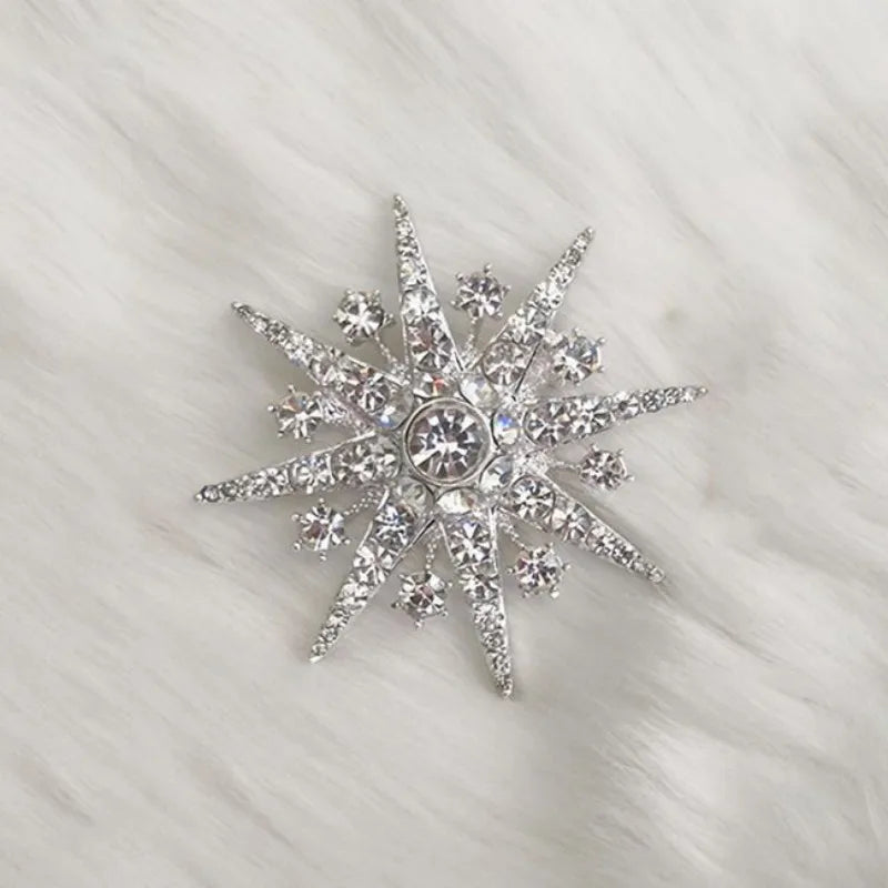 Starr Snowflake Brooch