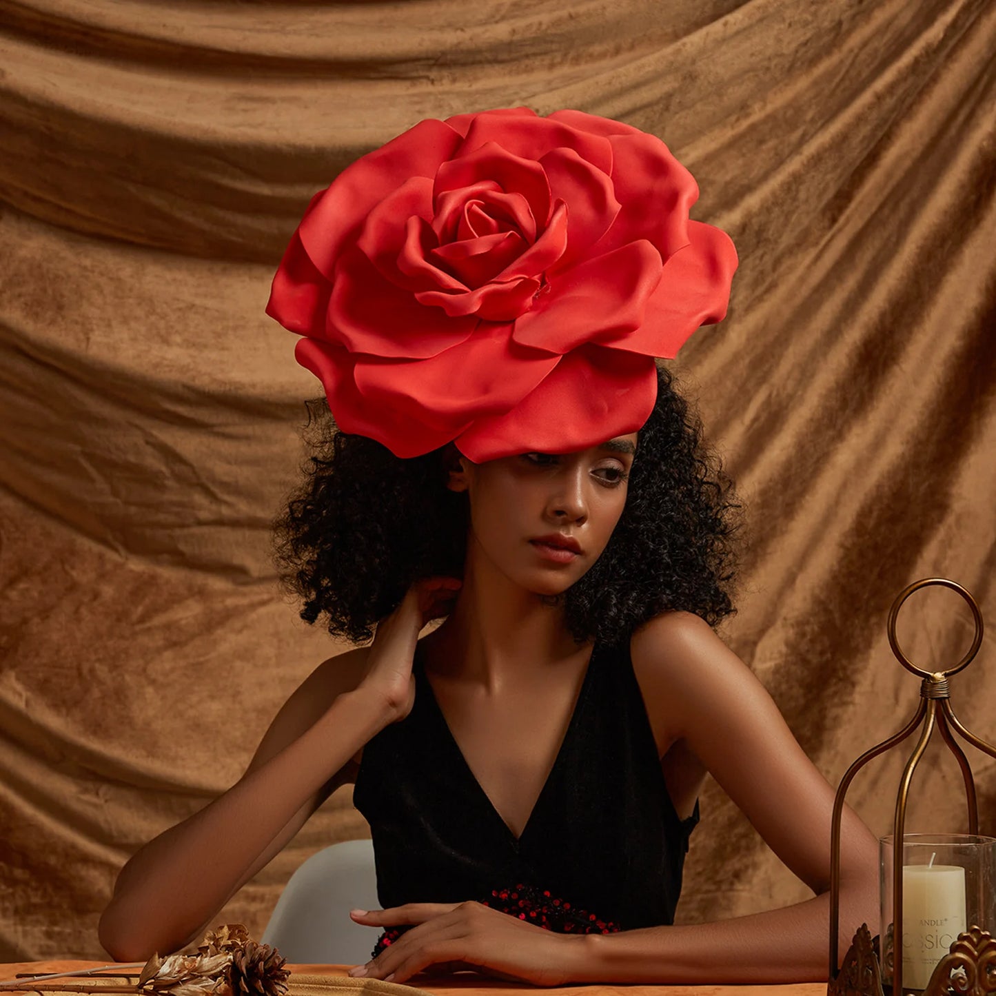 Derby Rose Fascinator