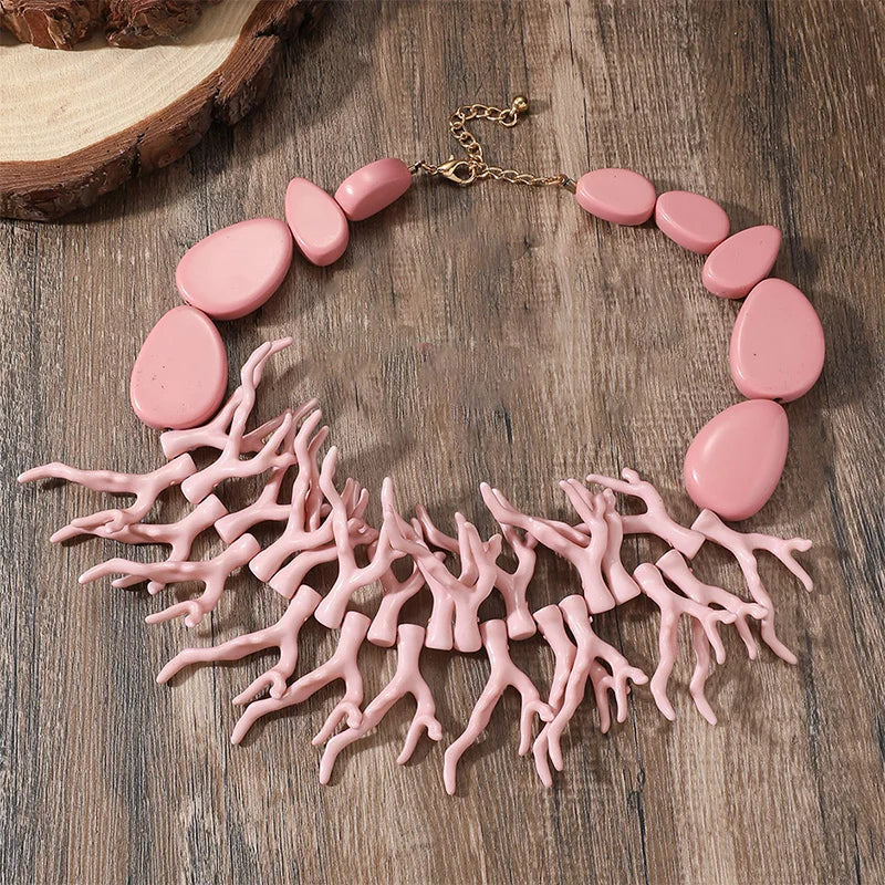 Cami Coral Necklace