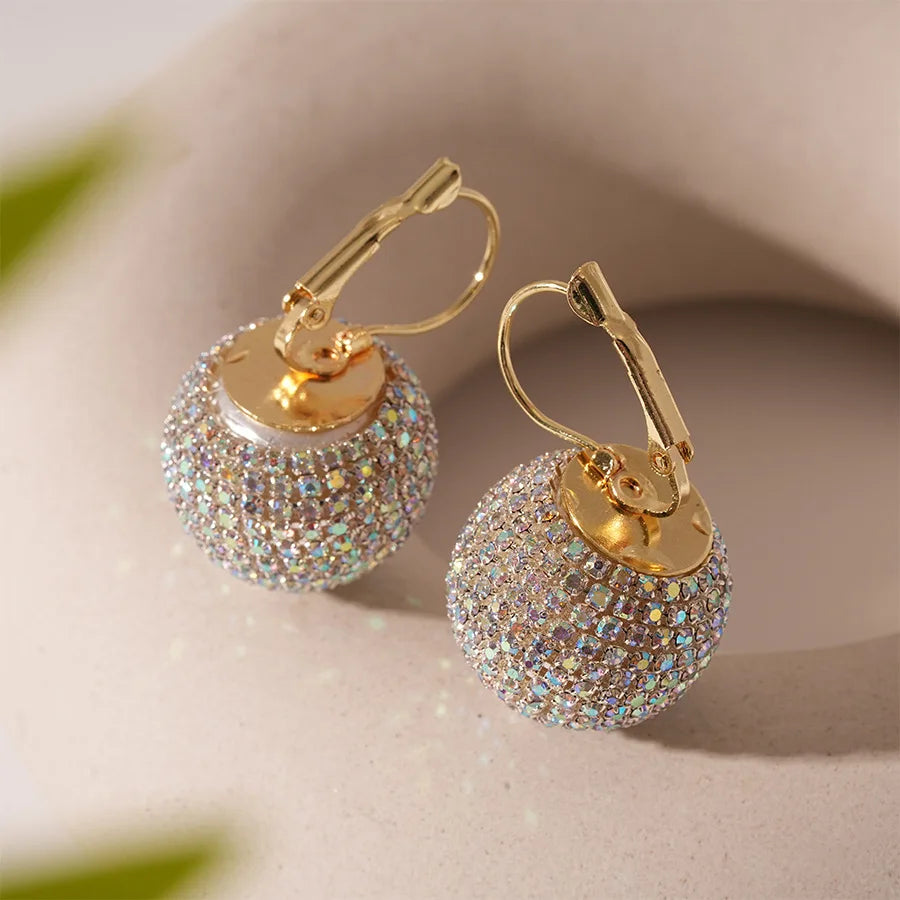 Lara Lux Sphere Earrings