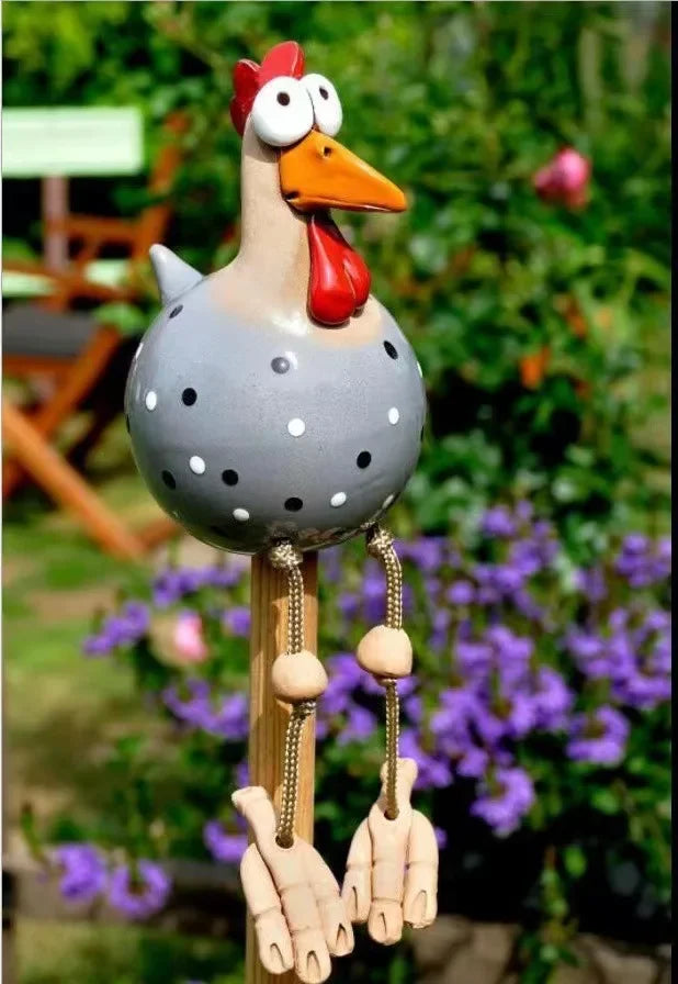 Funny Hens Sculptures