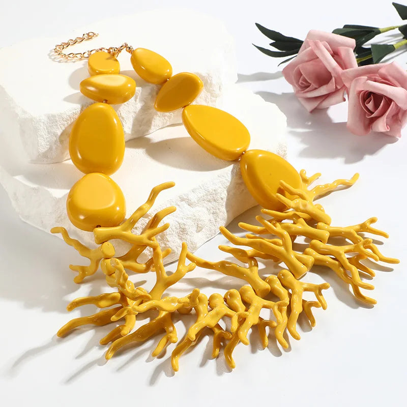 Cami Coral Necklace