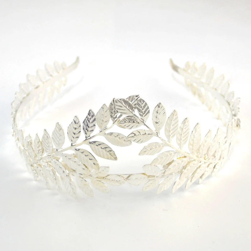 Greek Goddess Gold Leaf Tiara
