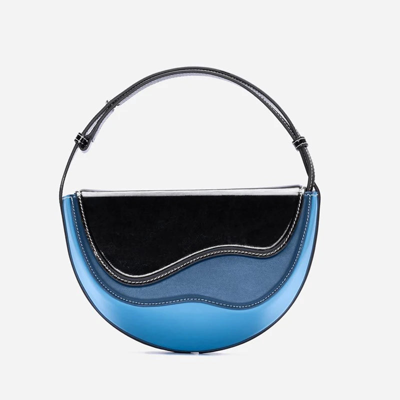 Domie Saddle Bag - Blue Grey Collection