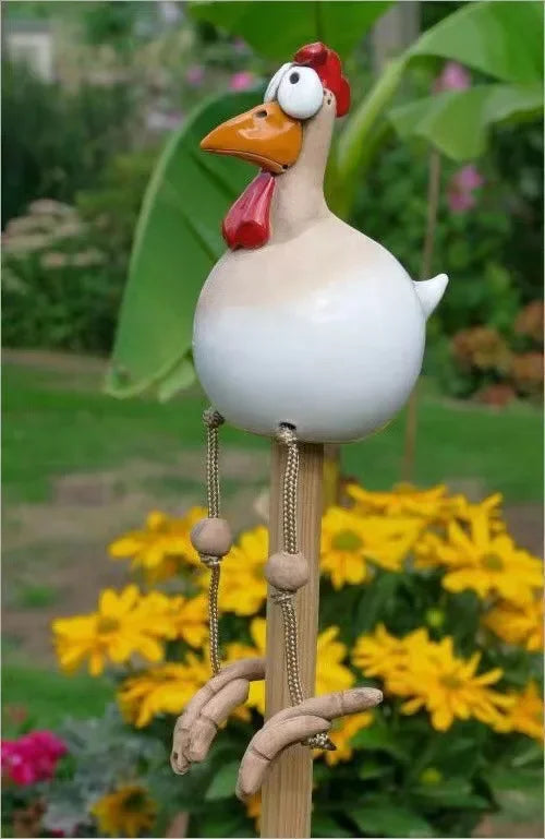 Funny Hens Sculptures