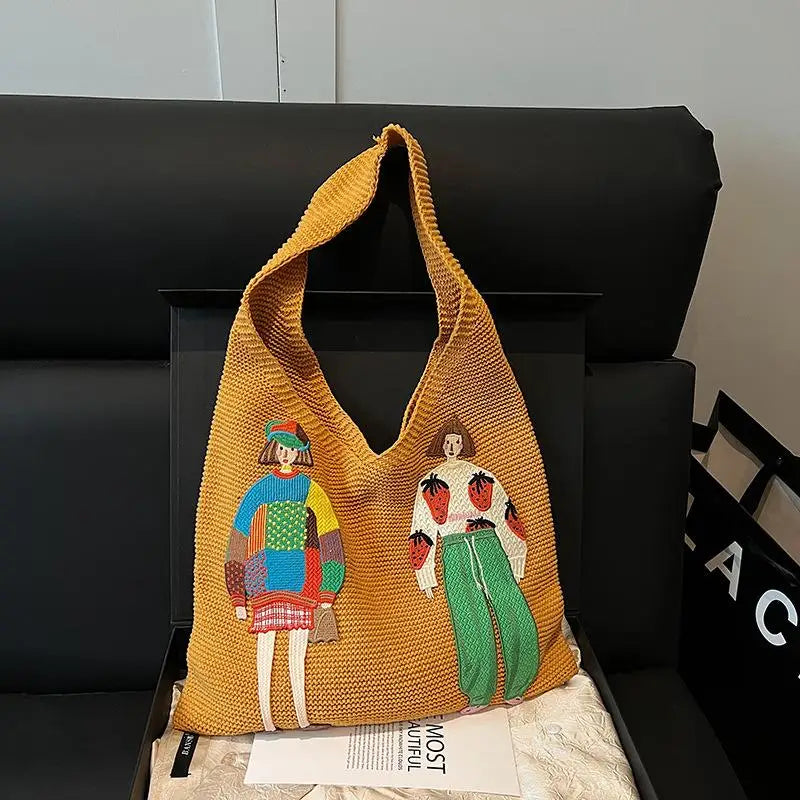 Korea Style Weave Sac