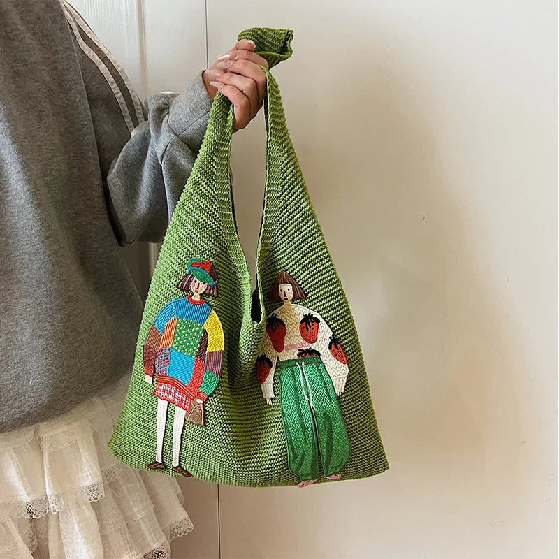 Korea Style Weave Sac