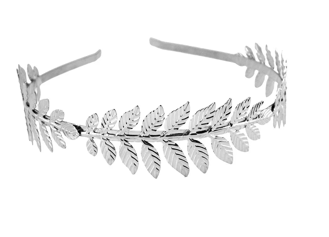 Greek Goddess Gold Leaf Tiara