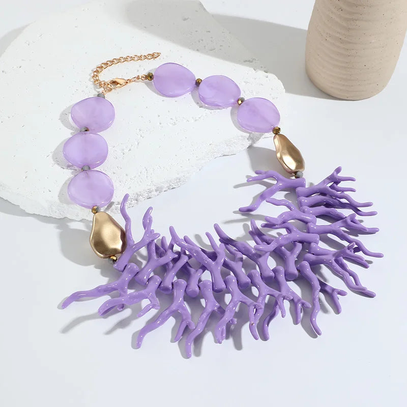 Cami Coral Necklace