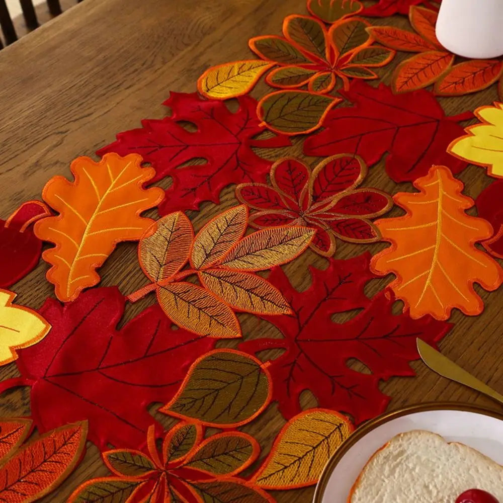 Marlla Maple Leaves Table Runner
