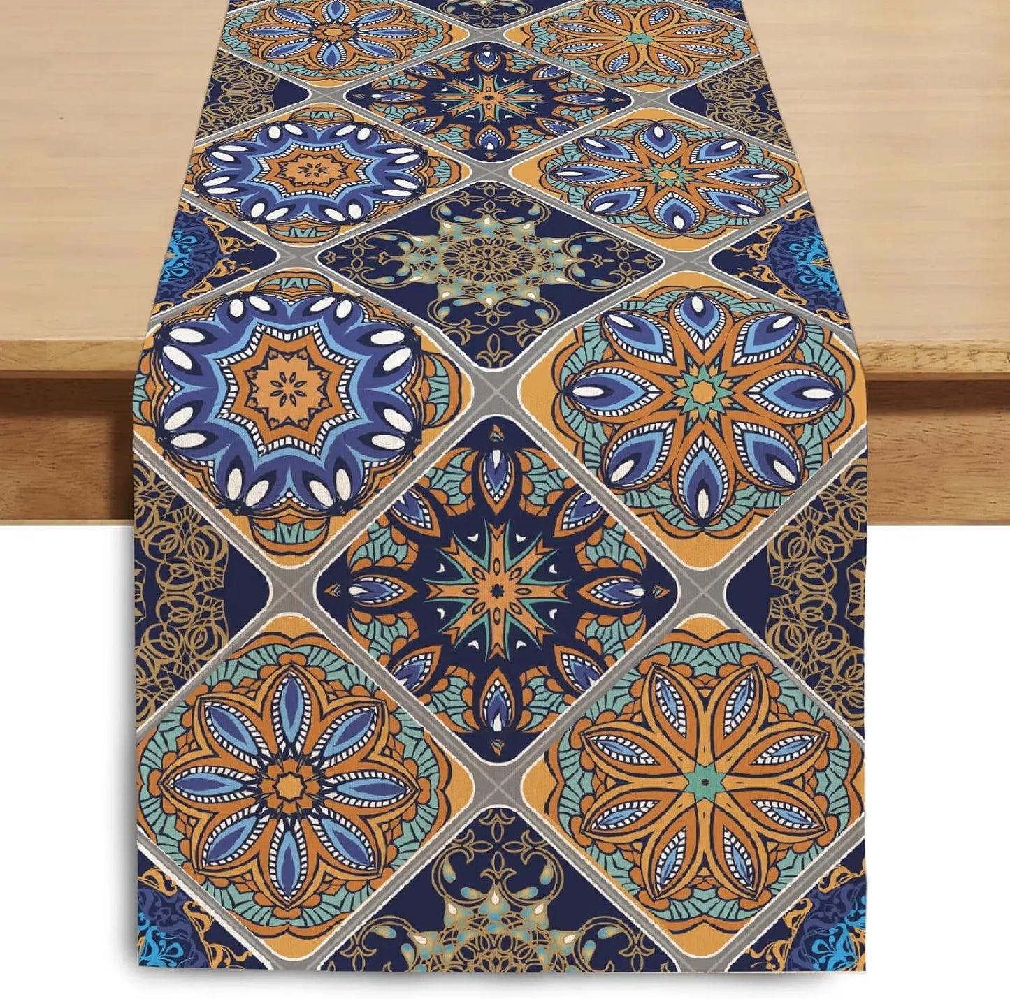 Miki Vintage Boho Design Table Runner