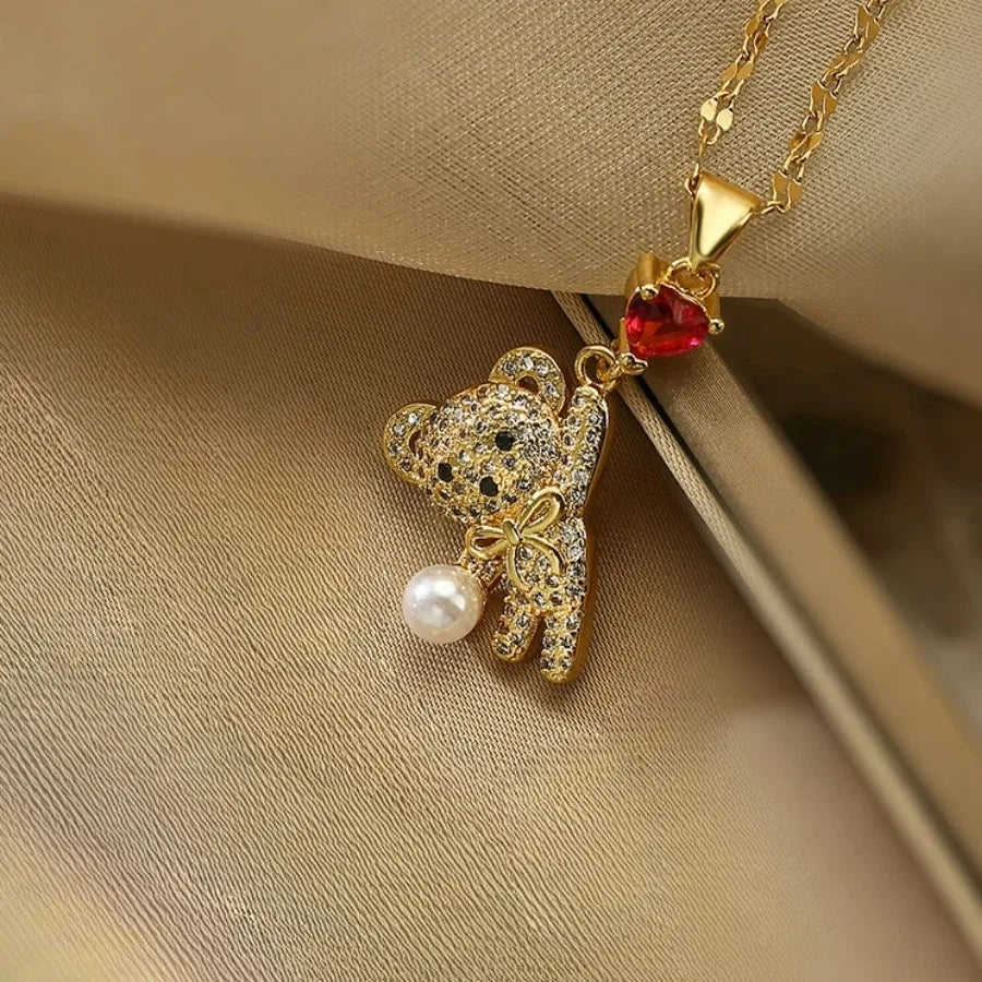 Enola Bear Necklace