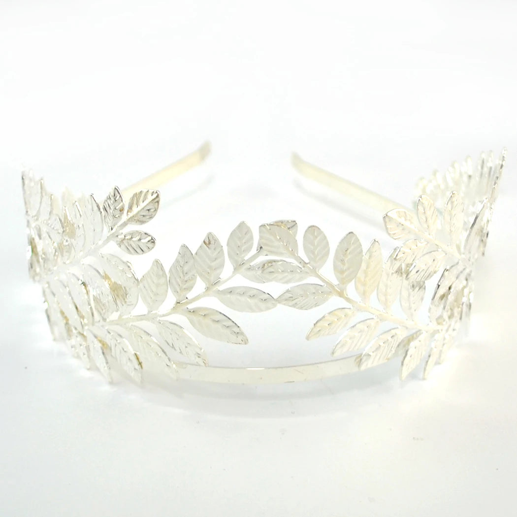 Greek Goddess Gold Leaf Tiara