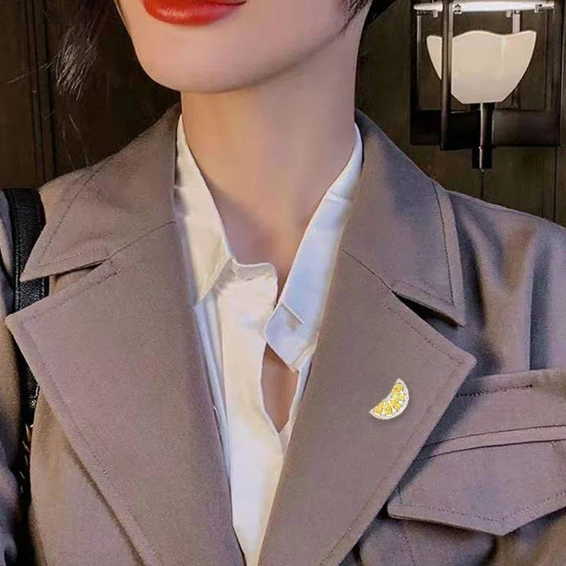 Juicy Lemon Slice Pin