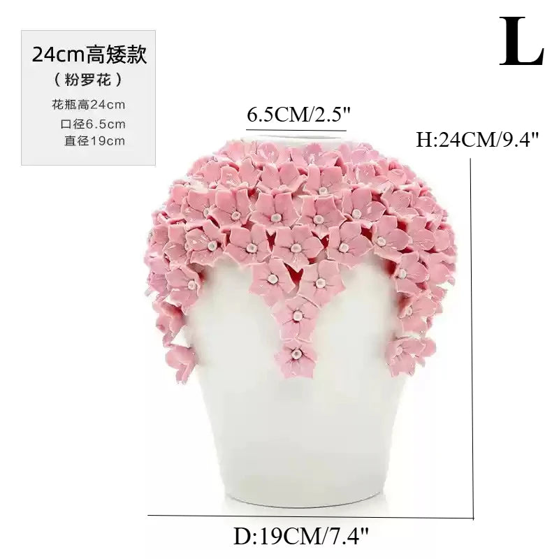 Rosé Bloom Vase