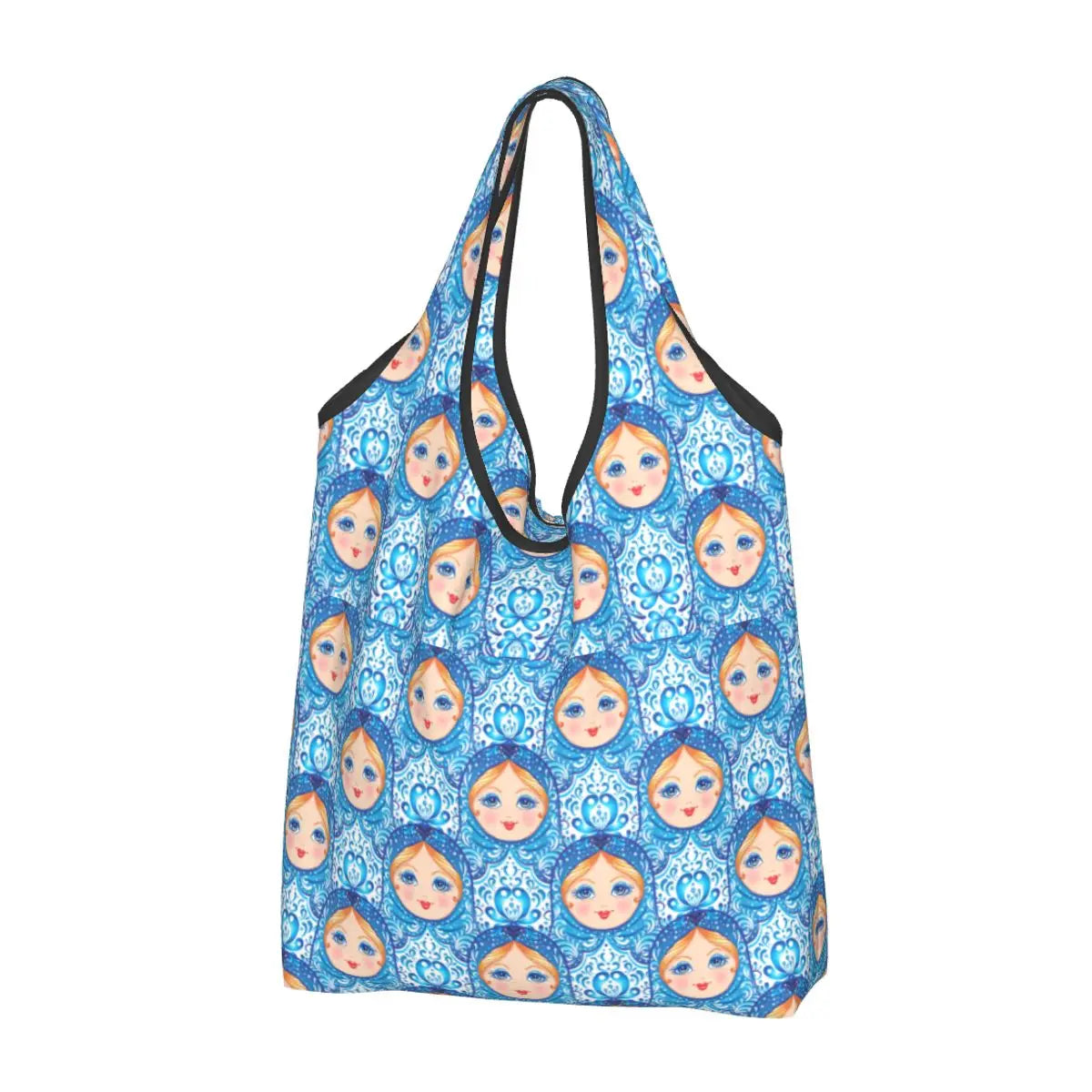 Russian Doll Design Eco Shopping Bag