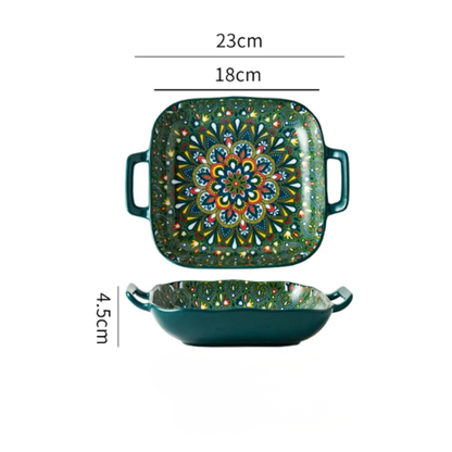 Bohemian 9inch Serving Dish