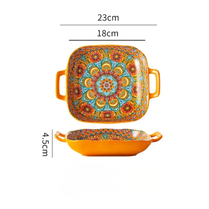 Bohemian 9inch Serving Dish