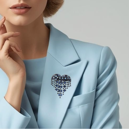 Valentina Rhinestone Brooch