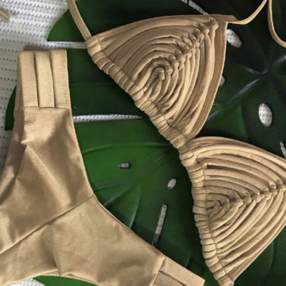 Weaved  Brazilian Bikini