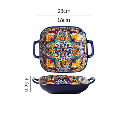 Bohemian 9inch Serving Dish