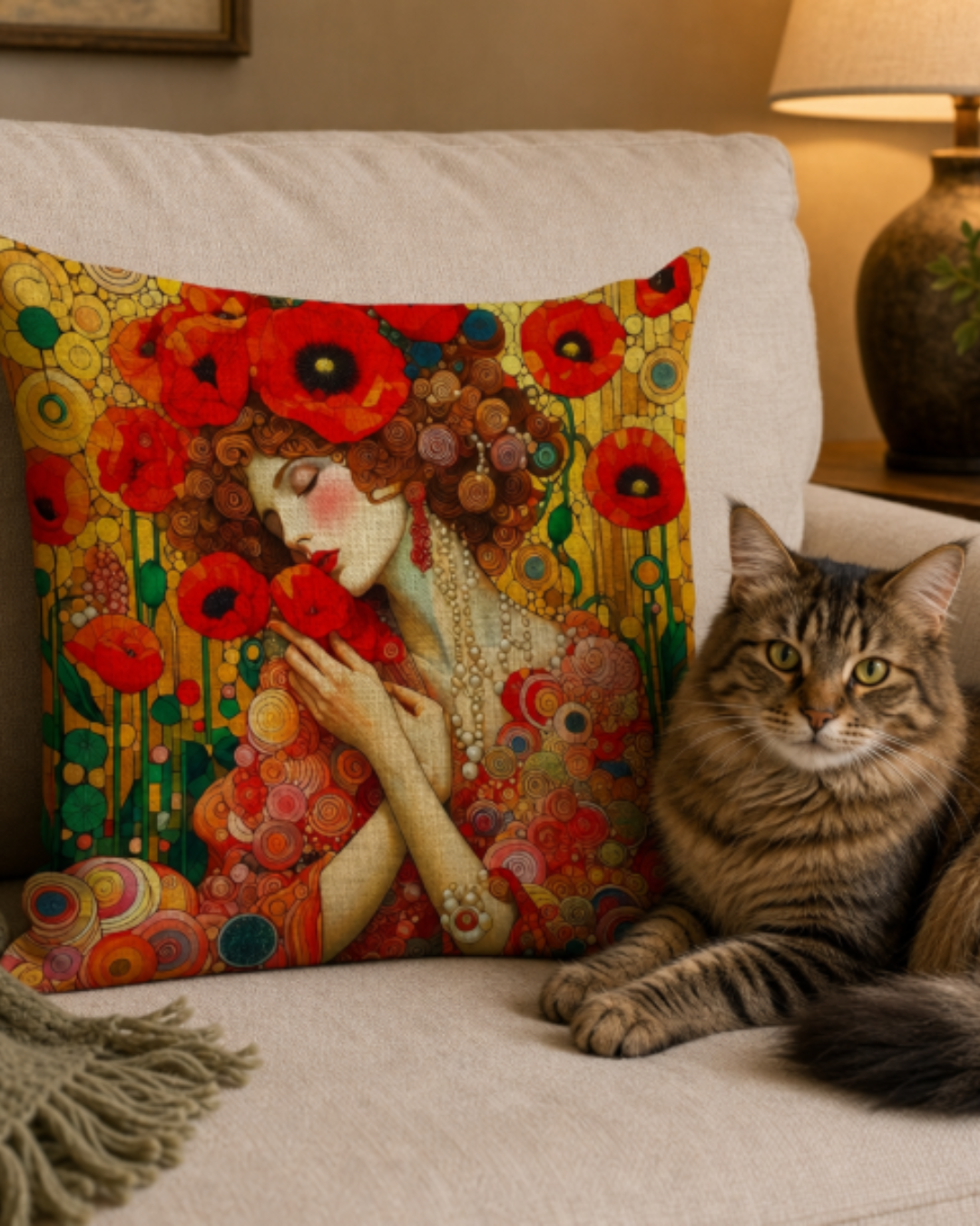 Klimt Inspo Maidens (Single Sided)