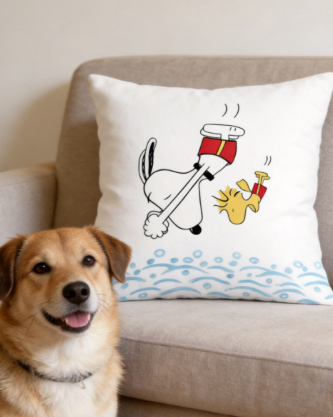 Peanuts Gang Cushion Cover (Single Sided)