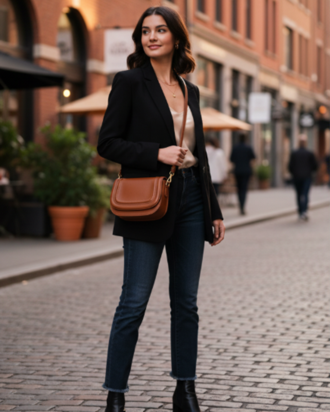 Calista Horseshoe Bag