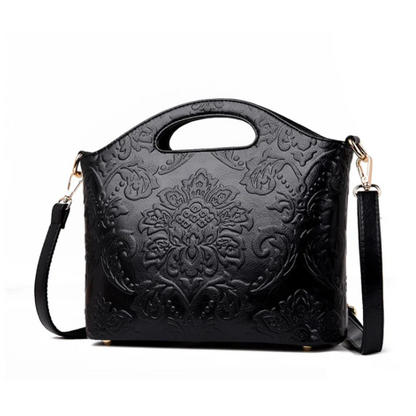 Suzy Wong – Embossed Vintage Leather Bag