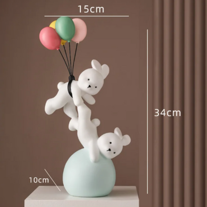 UP Balloon Bear Figurine