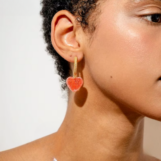 Jewel Gummy Pearl Earrings