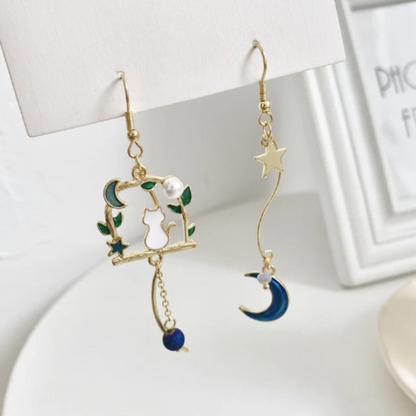 K-Style Cute Enamel Earrings