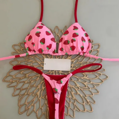 Candylicious Brazilian Bikini Thong Set