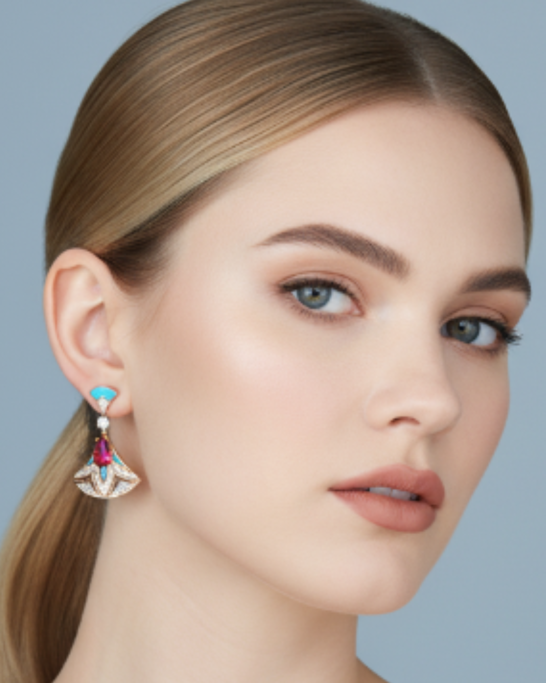 Ellis Fan Earrings