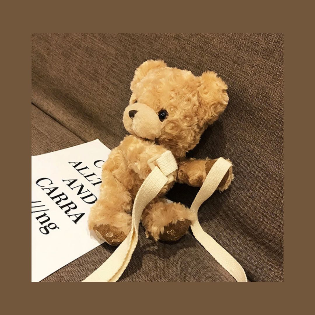 Teddy Bear Plush Bag